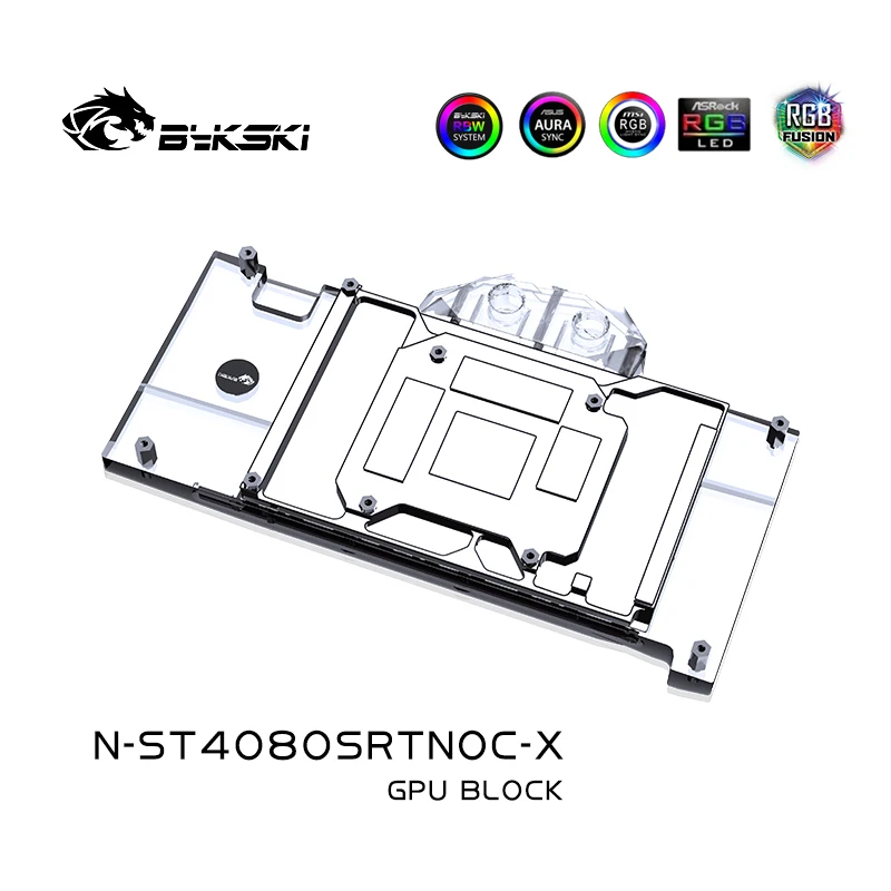 Bykski N-ST4080SRTNOC-X GPU Bl - огляд і ціна Rtx 4080 Water Cooling Block