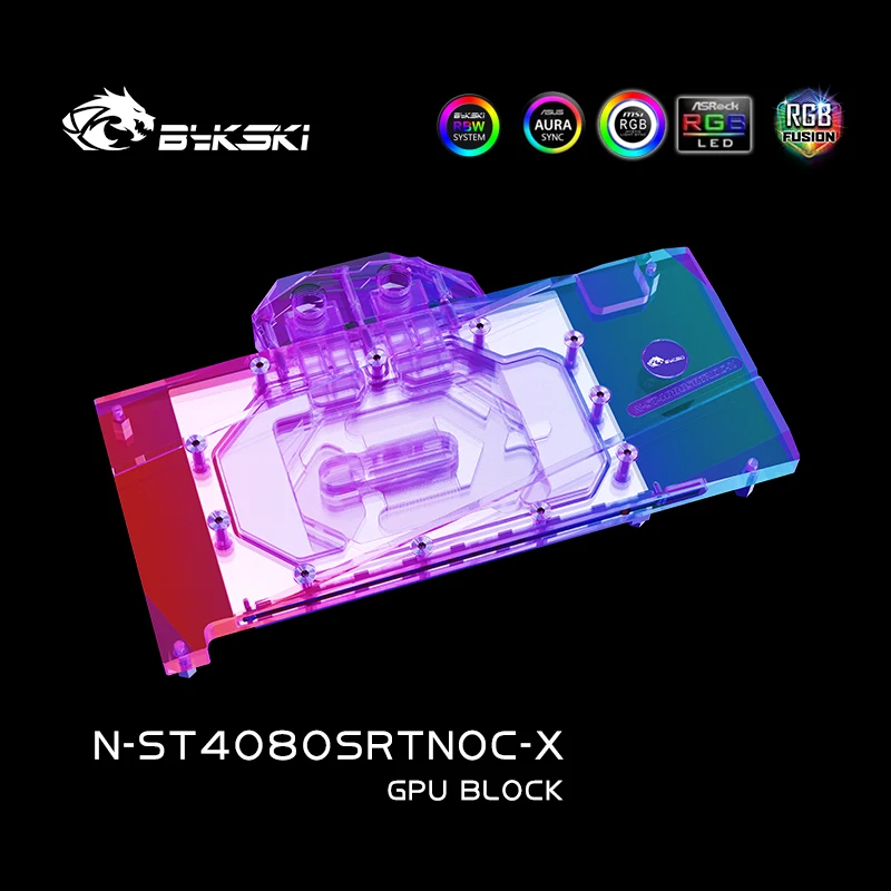 Bykski GPU Block for ZOTAC RTX - огляд і ціна Rtx 4080 Water Cooling Block