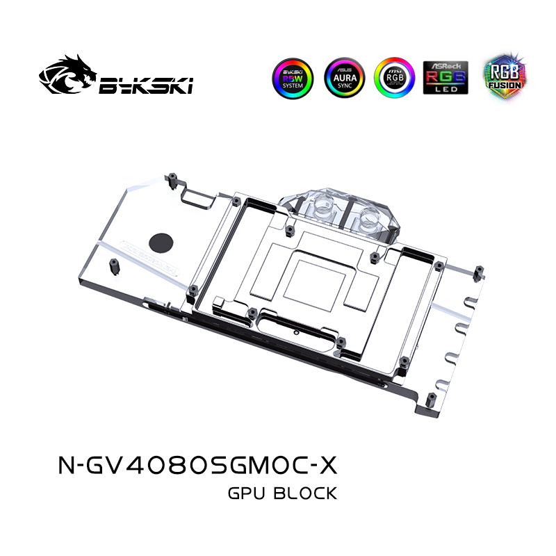Bykski GPU Block for Gigabyte  - огляд і ціна Rtx 4080 Water Cooling Block
